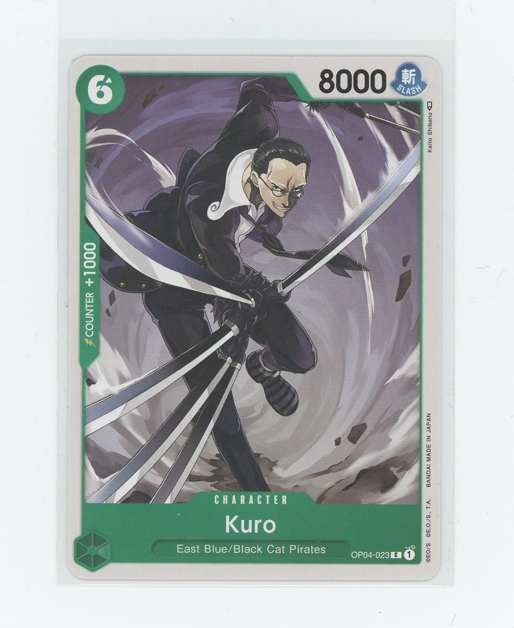 One Piece Card Game - Kuro(C) - OP04-023 Far Out Comics One Piece Card Game - Kuro(C) - OP04-023 Far Out Comics