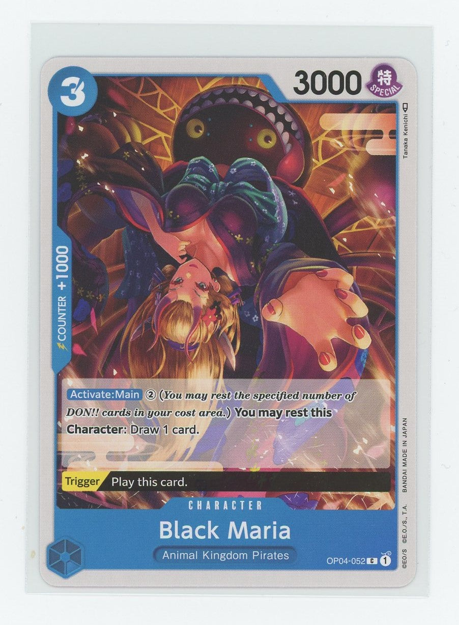 One Piece Card Game - Black Maria(C) - OP04-052 Far Out Comics One Piece Card Game - Black Maria(C) - OP04-052 Far Out Comics