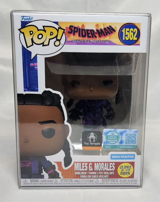 Pop! Spider-Man Across The Spider-Verse Miles G. Morales #1562 Funko Pop! (Glows in the Dark) Limited Edition