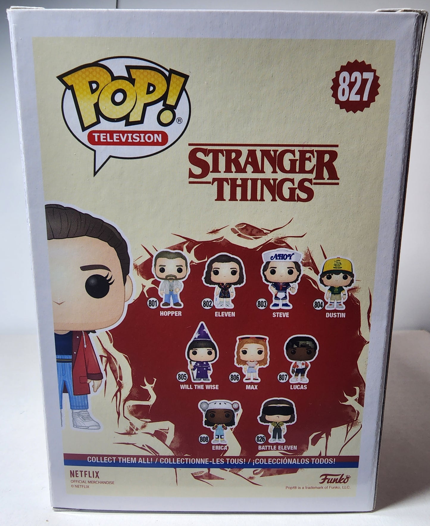 POP STRANGER THINGS ELEVEN #827 VINYL FIGURE