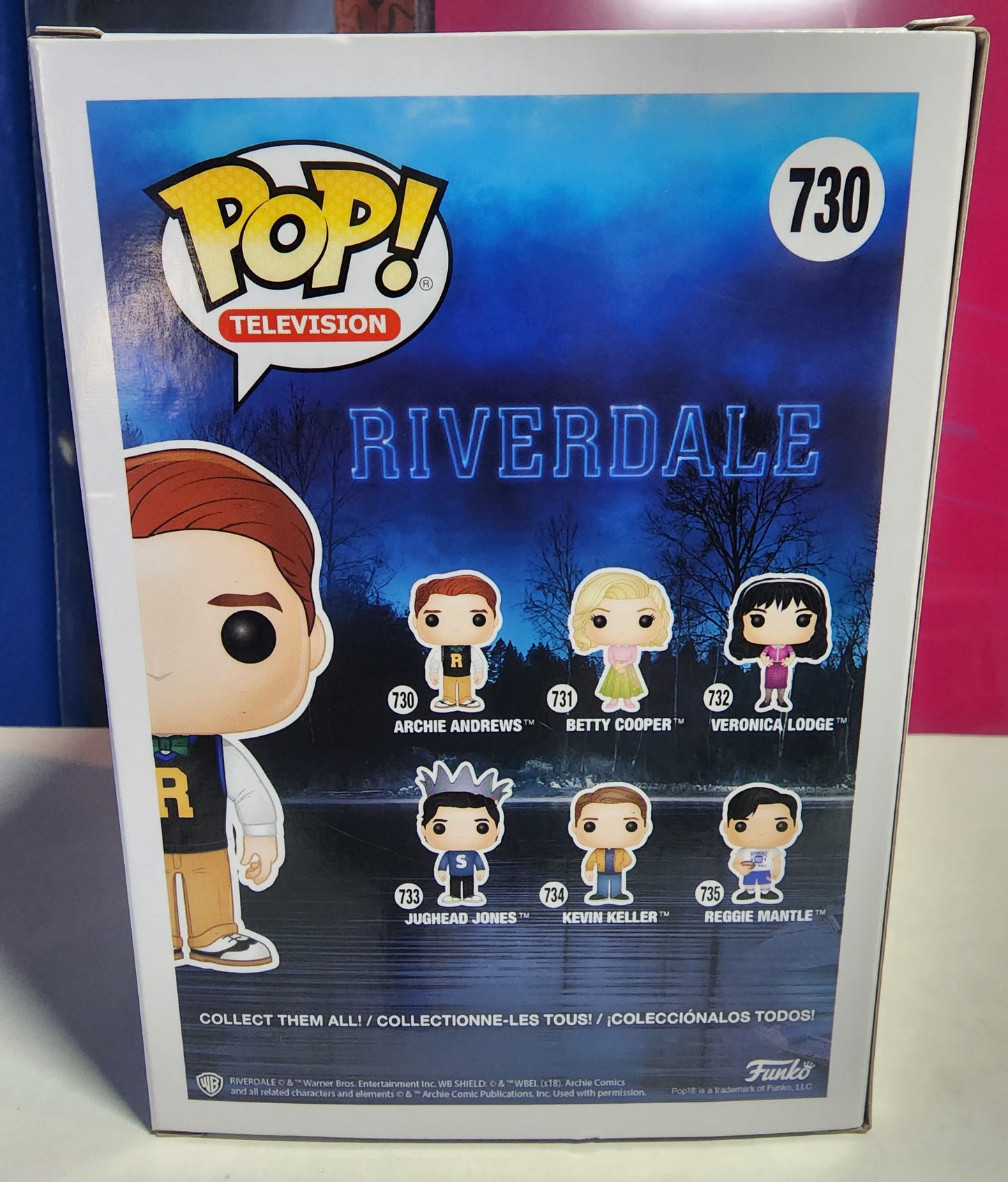 POP TELEVISION RIVERDALE ARCHIE ANDREWS #730 VINYL FIGURE