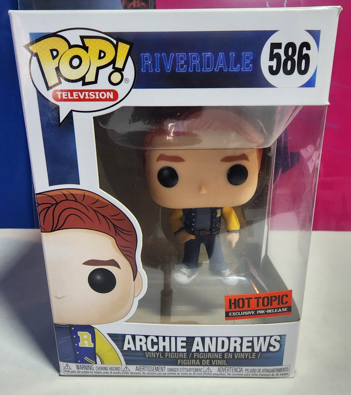 POP TELEVISION RIVERDALE ARCHIE ANDREWS #586 VINYL FIGURE