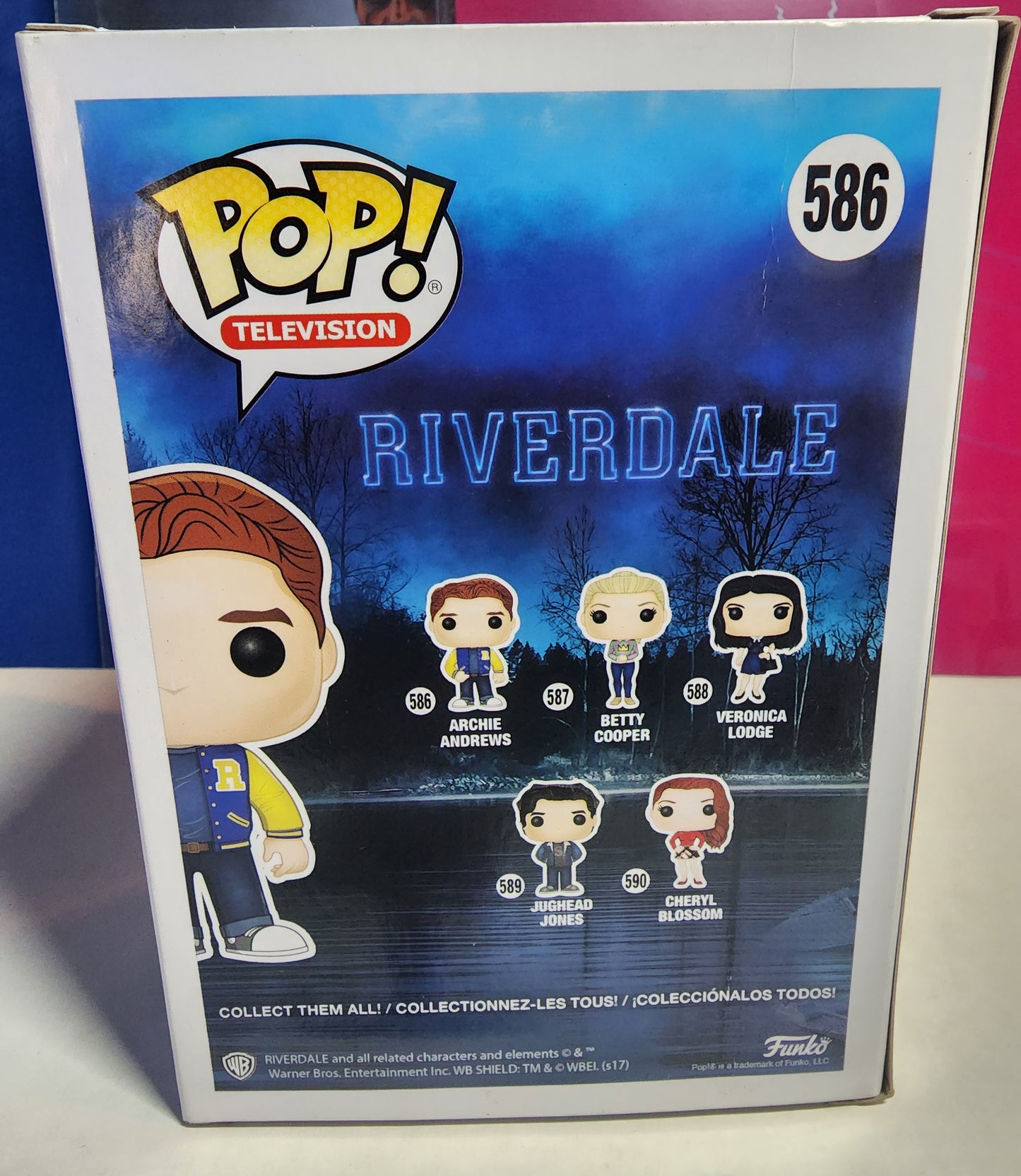 POP TELEVISION RIVERDALE ARCHIE ANDREWS #586 VINYL FIGURE