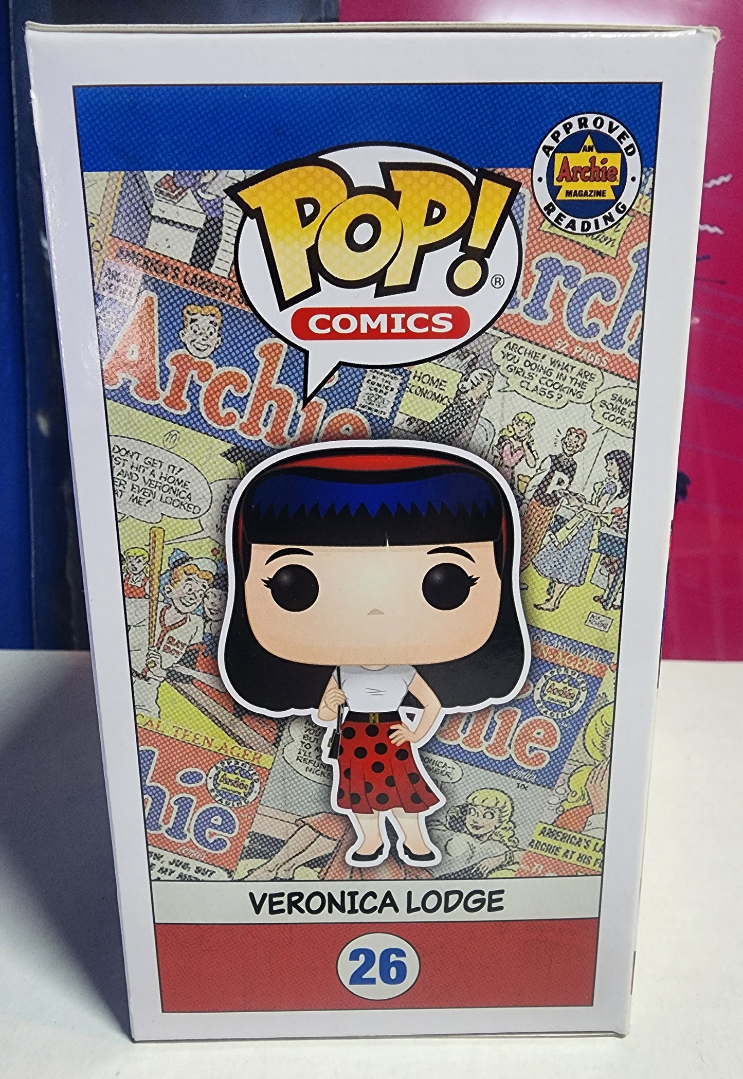 POP COMICS ARCHIE VERONICA LODGE #26 VINYL FIGURE