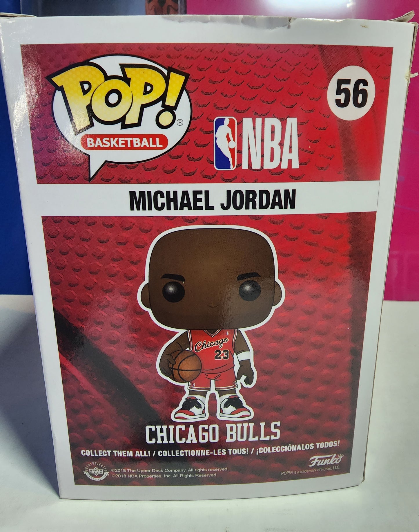 POP BASKETBALL MICHAEL JORDAN #56 VINYL FIGURE