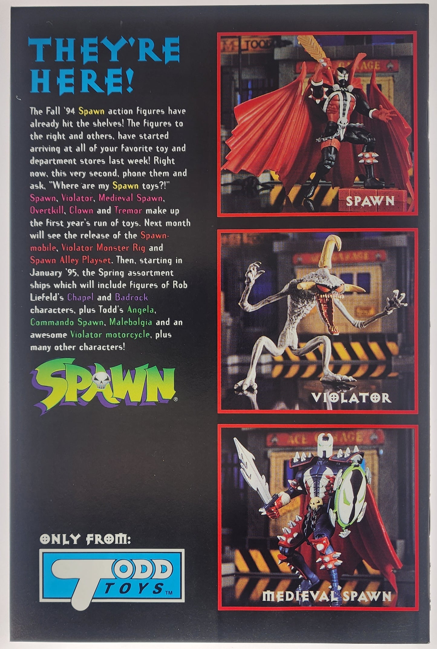 SPAWN #9 (1993) & ANGELA #1 (1994) BUNDLE