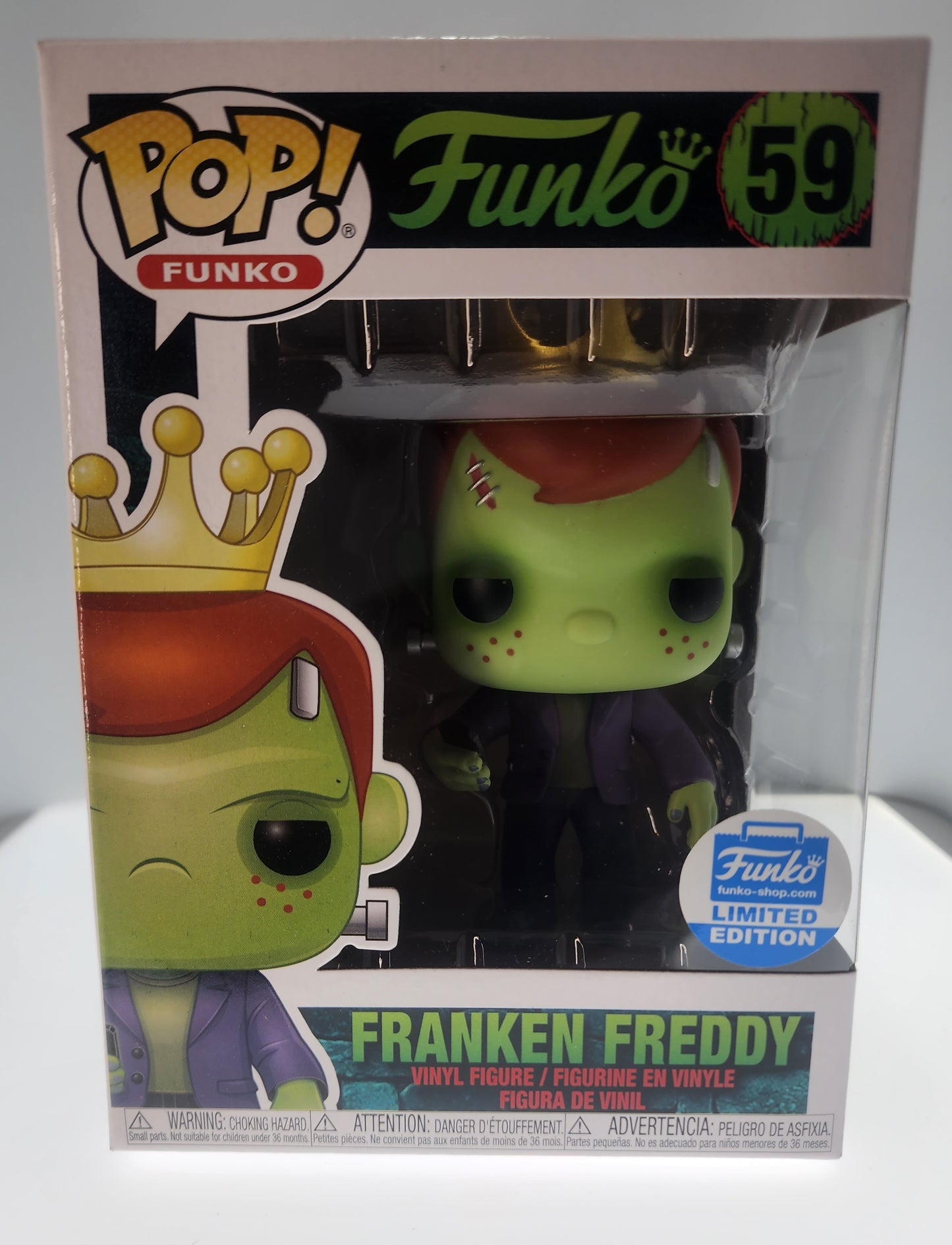 POP FUNKO FRANKEN FREDDY #59 VINYL FIGURE