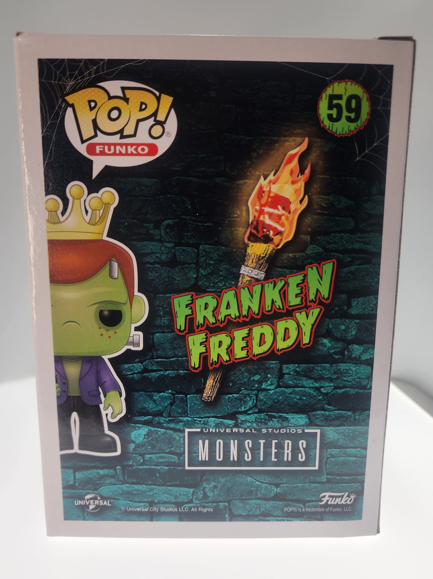 POP FUNKO FRANKEN FREDDY #59 VINYL FIGURE