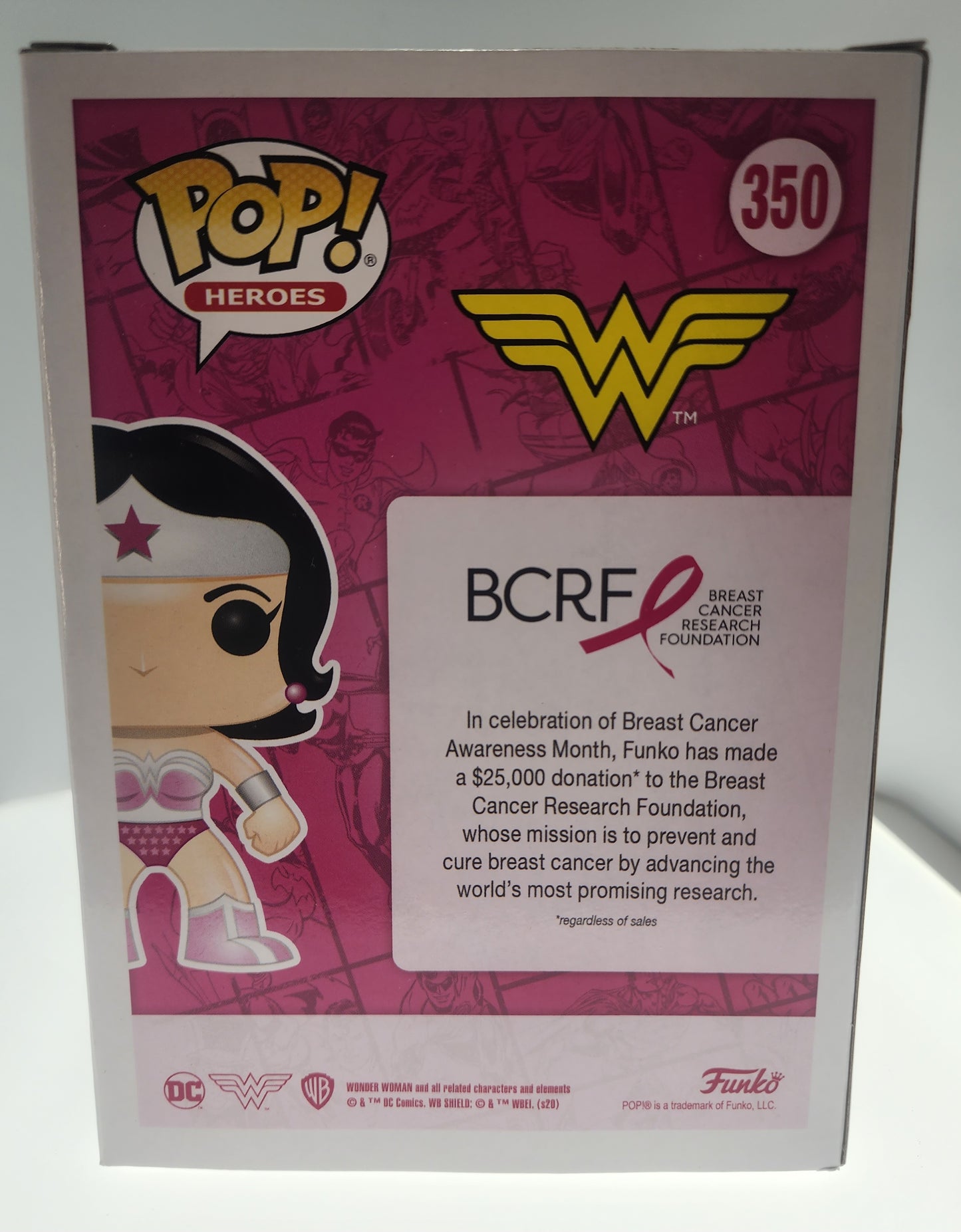 POP HEROES DC COMICS WONDER WOMAN #350 VINYL FIGURE