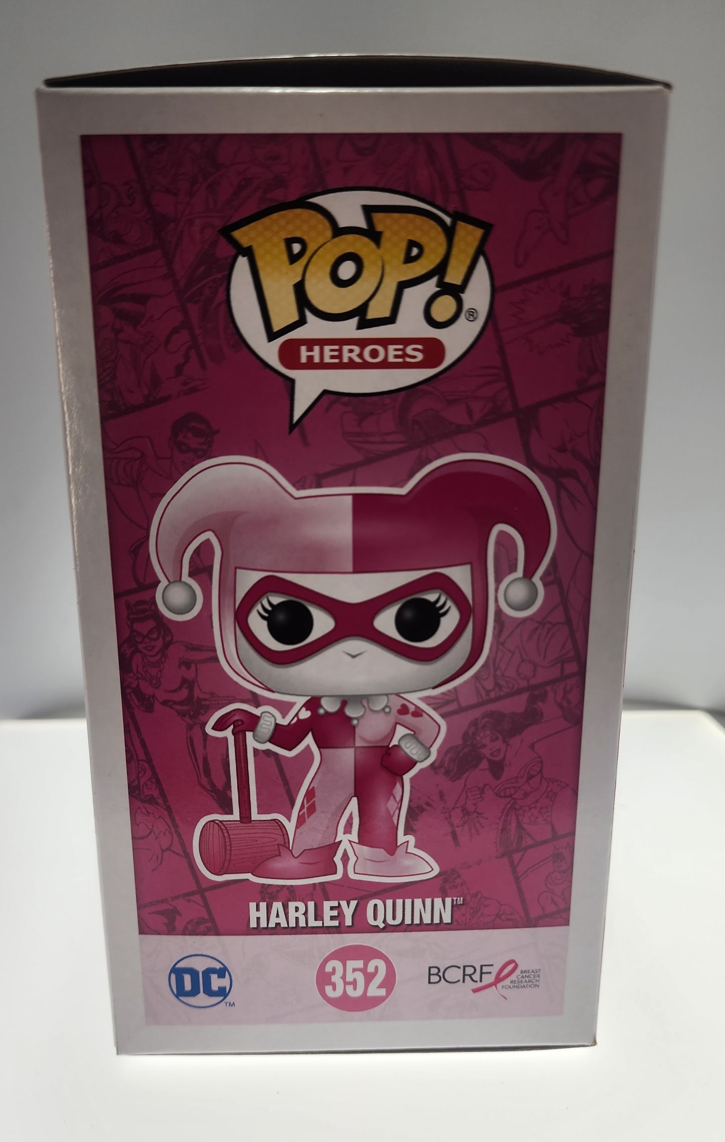 POP HEROES DC COMICS HARLEY QUINN #352 VINYL FIGURE