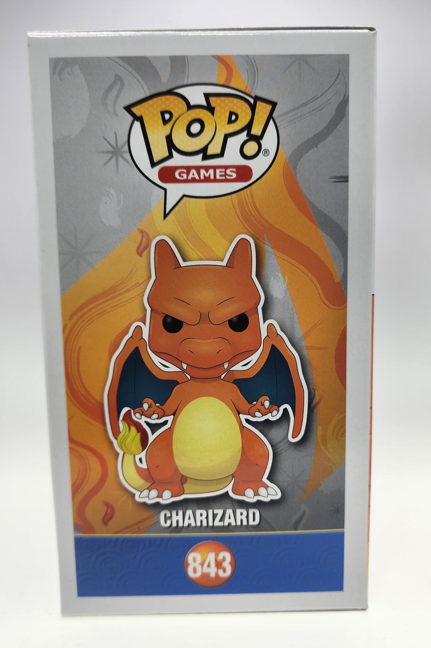 POP GAMES POKEMON CHARIZARD #843 VINYL FIGURE