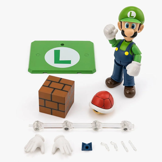 (PRE-ORDER) Super Mario Luigi S.H.Figuarts Figure