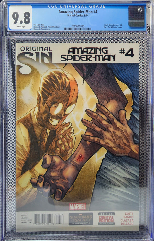 AMAZING SPIDER-MAN #4 CGC 9.8 (2014)