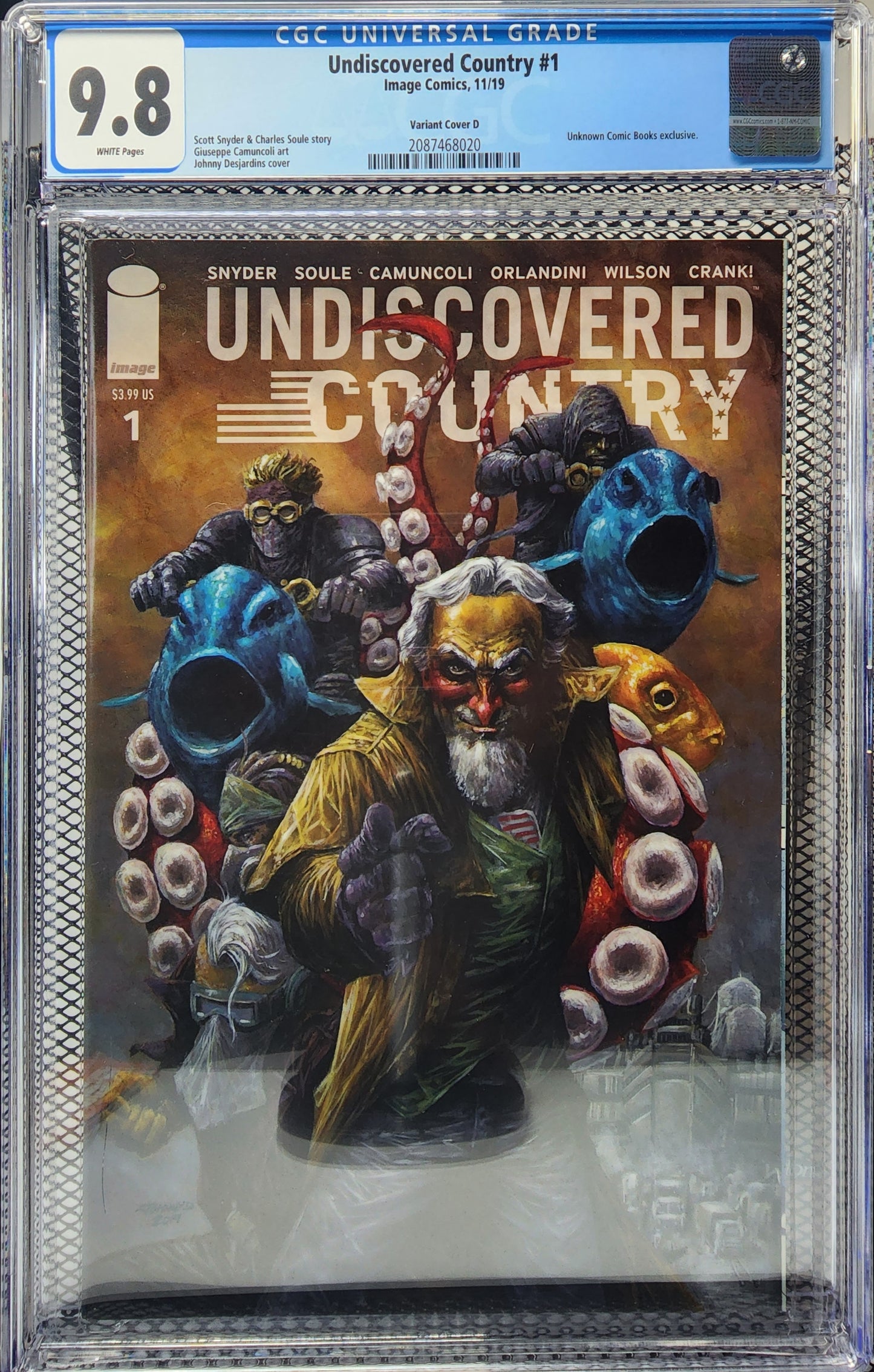 UNDISCOVERED COUNTRY #1 CGC 9.8 (2019)