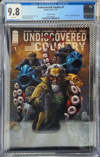 UNDISCOVERED COUNTRY #1 CGC 9.8 (2019)