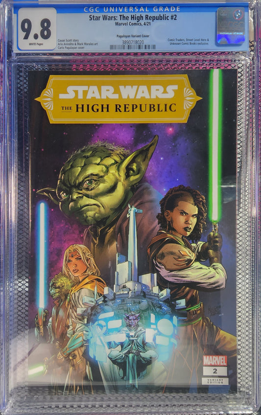 STAR WARS: THE HIGH REPUBLIC #2 CGC 9.8