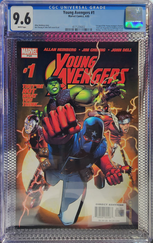 YOUNG AVENGERS #1 CGC 9.6 (2005)