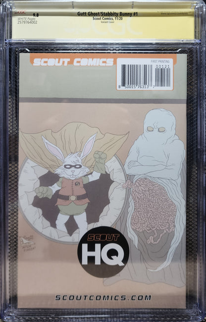 GUTT GHOST/STABBITY BUNNY #1 CGC 9.8 SIGNATURE SERIES