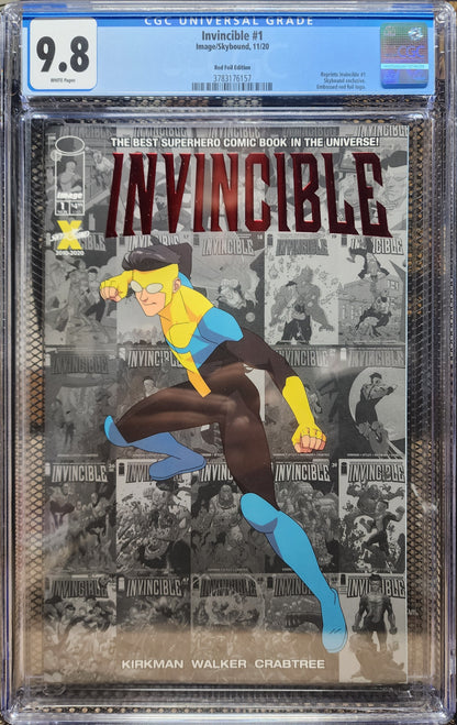 INVINCIBLE #1 CGC 9.8 RED FOIL EDITION