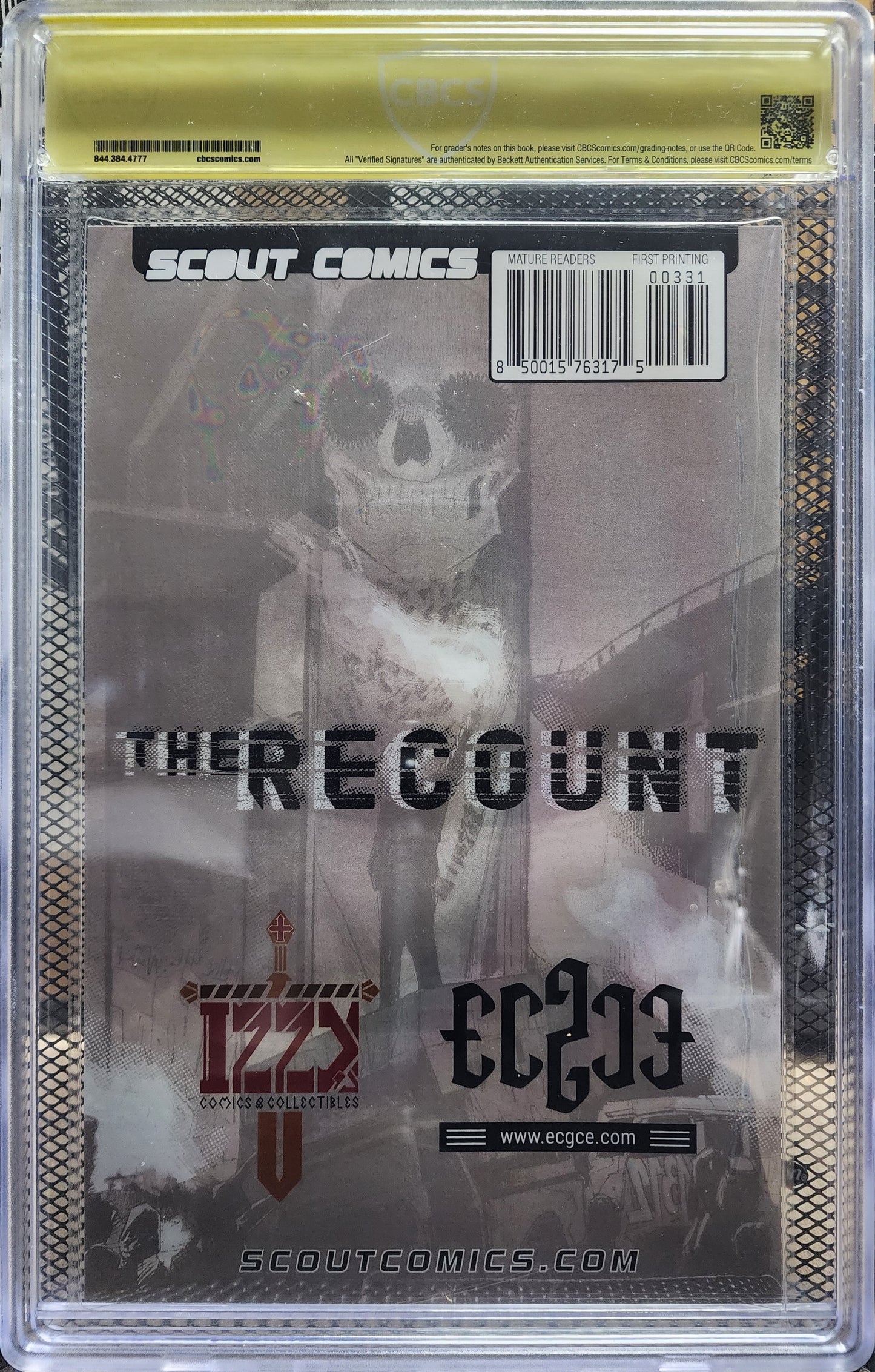 RECOUNT #3 CBCS 9.6 SIGNATURE SERIES