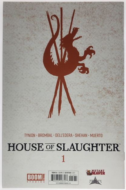 HOUSE OF SLAUGHTER #1 DAN QUINTANA BUNDLE (2021)