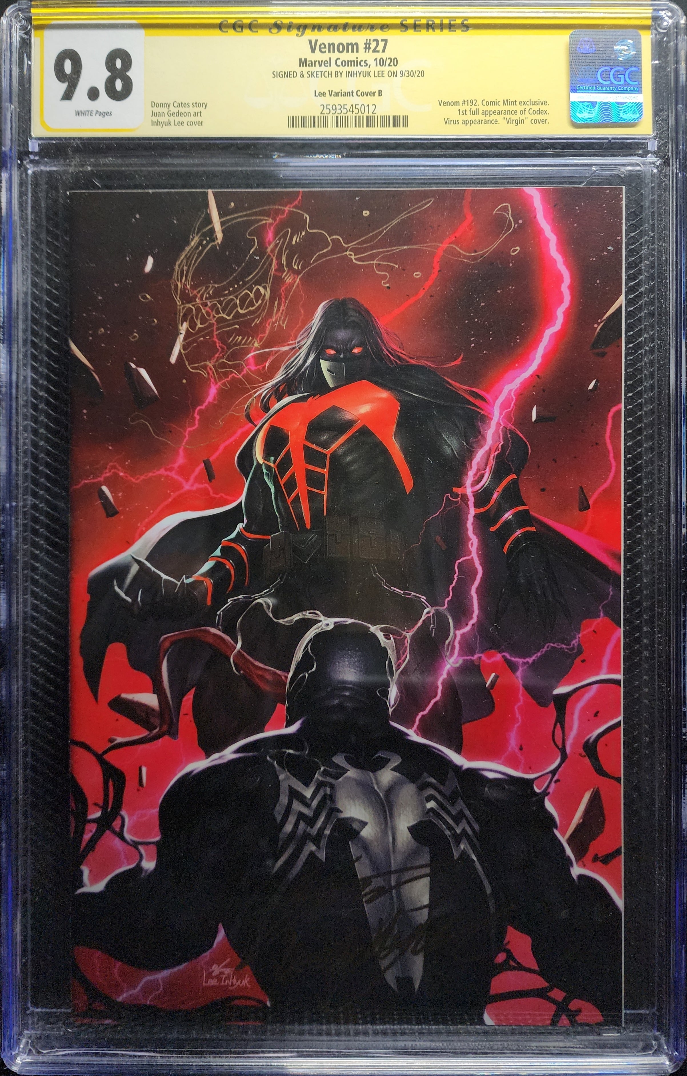 Venom #27 CGC 9.8 Signature Series (2020) – Far Out Comics