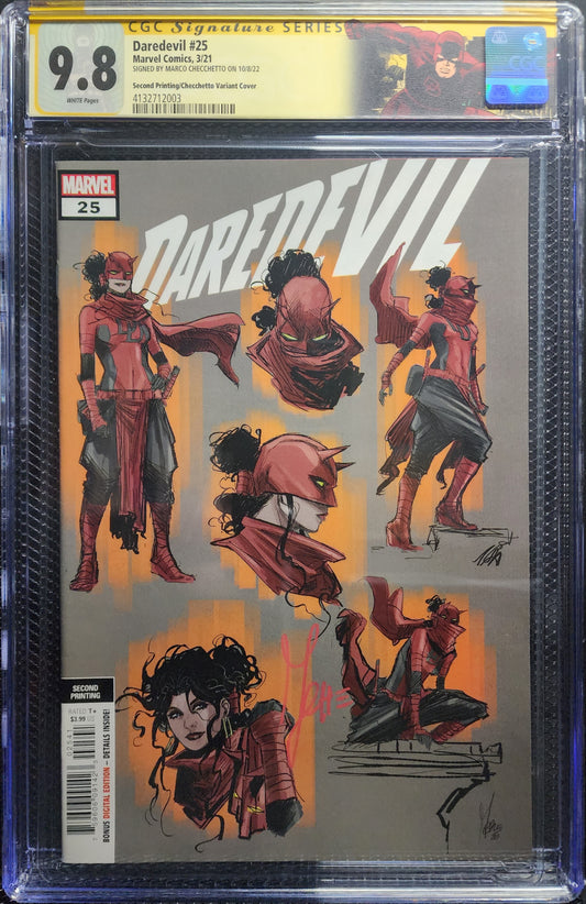 Daredevil #25 CGC 9.8 Signature Series (2021)
