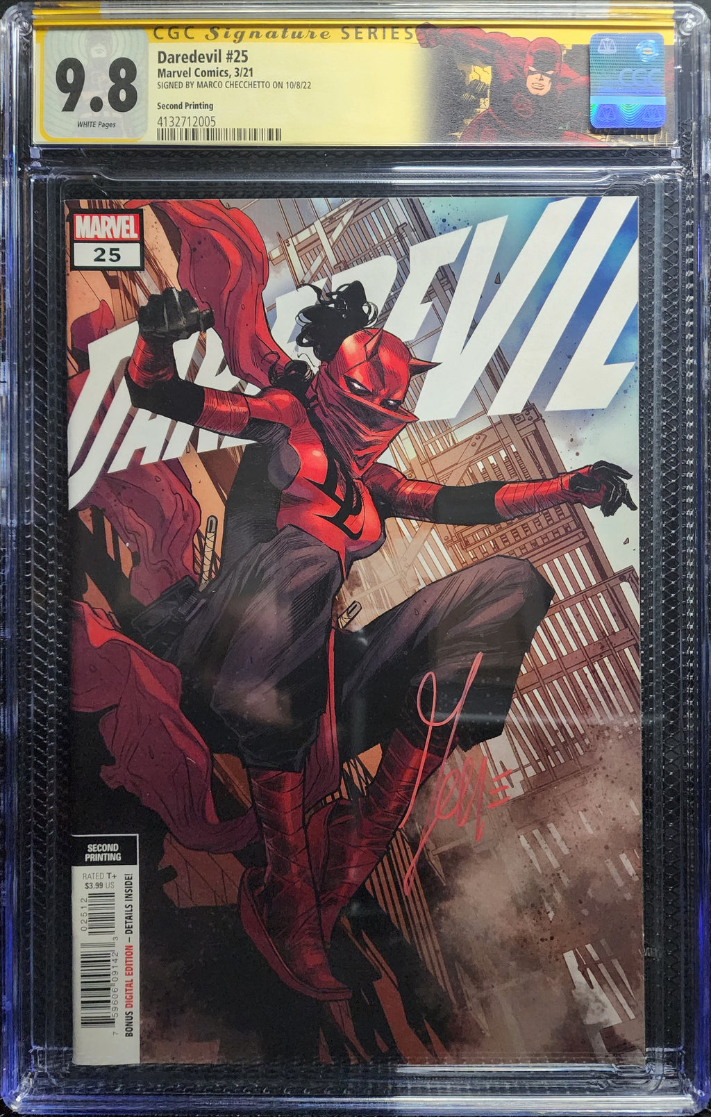 Daredevil #25 CGC 9.8 Signature Series (2021)