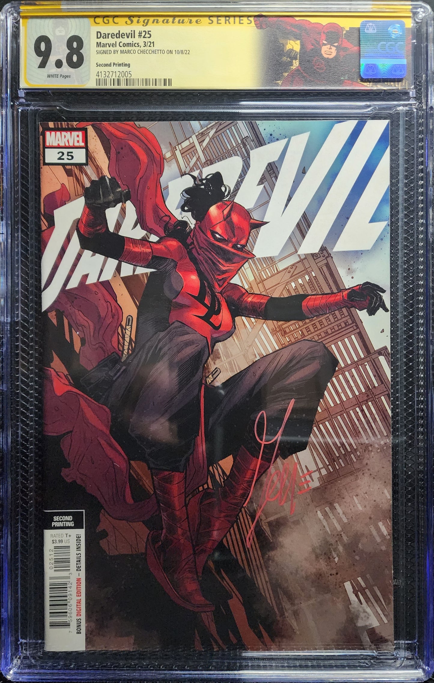 Daredevil #25 CGC 9.8 Signature Series (2021)