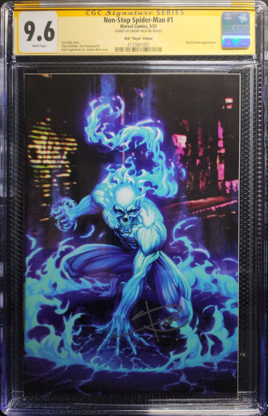 Non-Stop Spider-Man #1 CGC 9.6 Signature Series (2021)