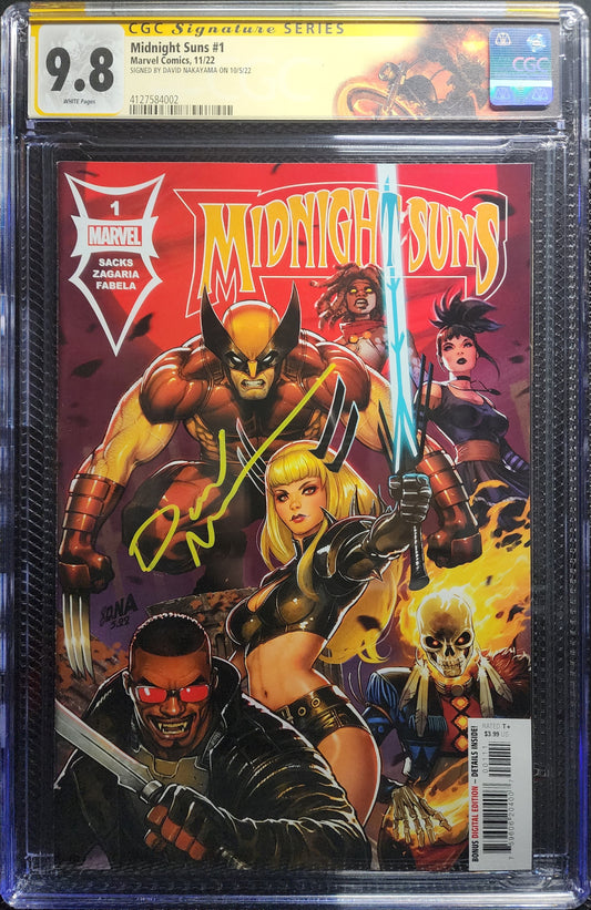 Midnight Suns #1 CGC 9.8 Signature Series (2022)