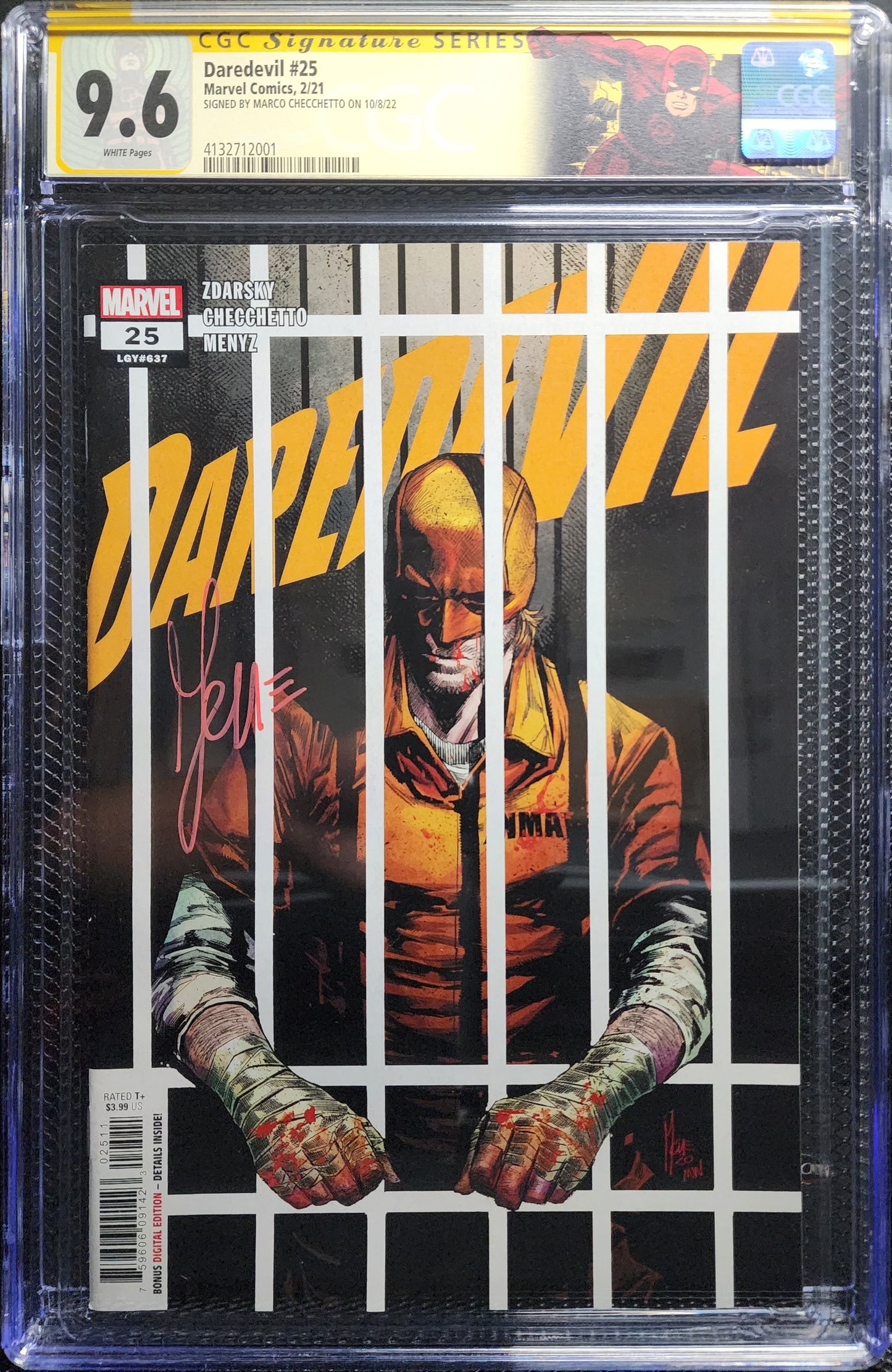 Daredevil #25 CGC 9.6 Signature Series (2021)