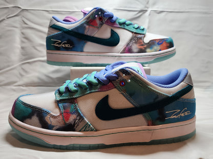 Futura Laboratories x Nike Dunk SB Low Bleached Aqua