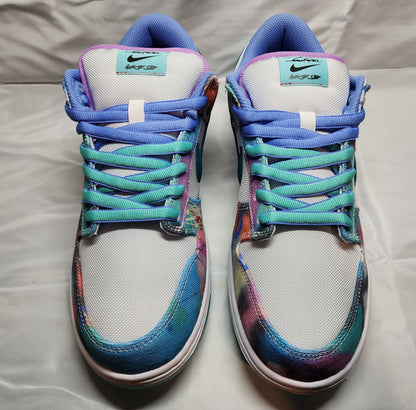 Futura Laboratories x Nike Dunk SB Low Bleached Aqua