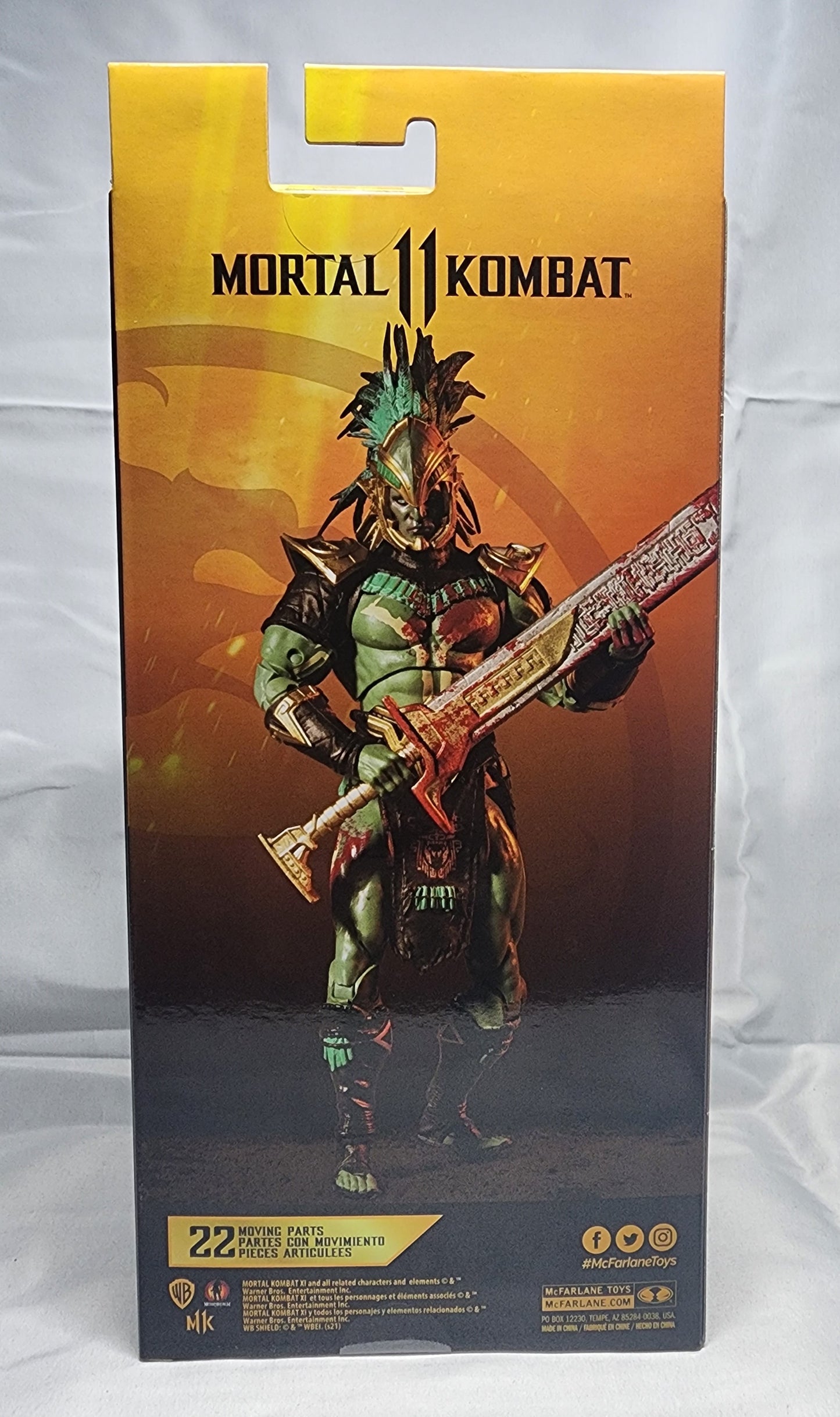 Mortal Kombat 11 Bloodly Kotal Kahn 7in Action Figure