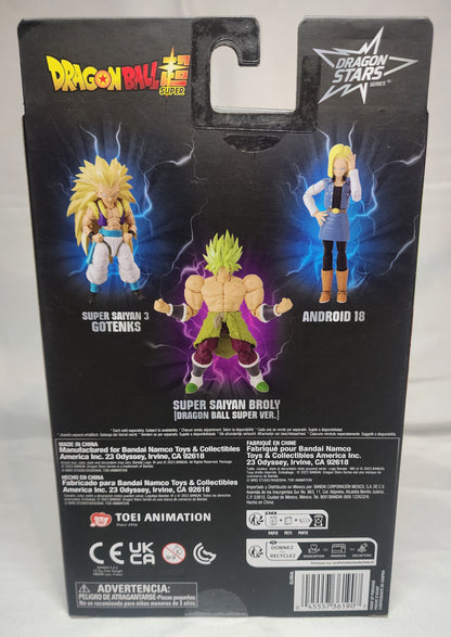 DRAGON BALL SUPER DRAGON STARS SS BROLY DB SUPER 6.5IN ACTION FIGURE