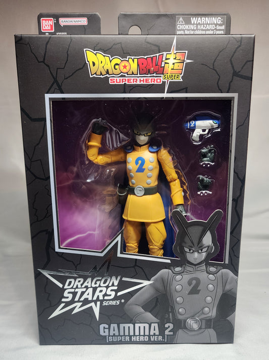 DRAGON BALL SUPER SUPER HERO DRAGON STARS GAMMA 2 6.5 IN ACTION FIGURE