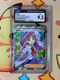 Pokemon Stellar Crown Lacey 166/142 CGC MINT + 9.5 Ultra Rare Holo