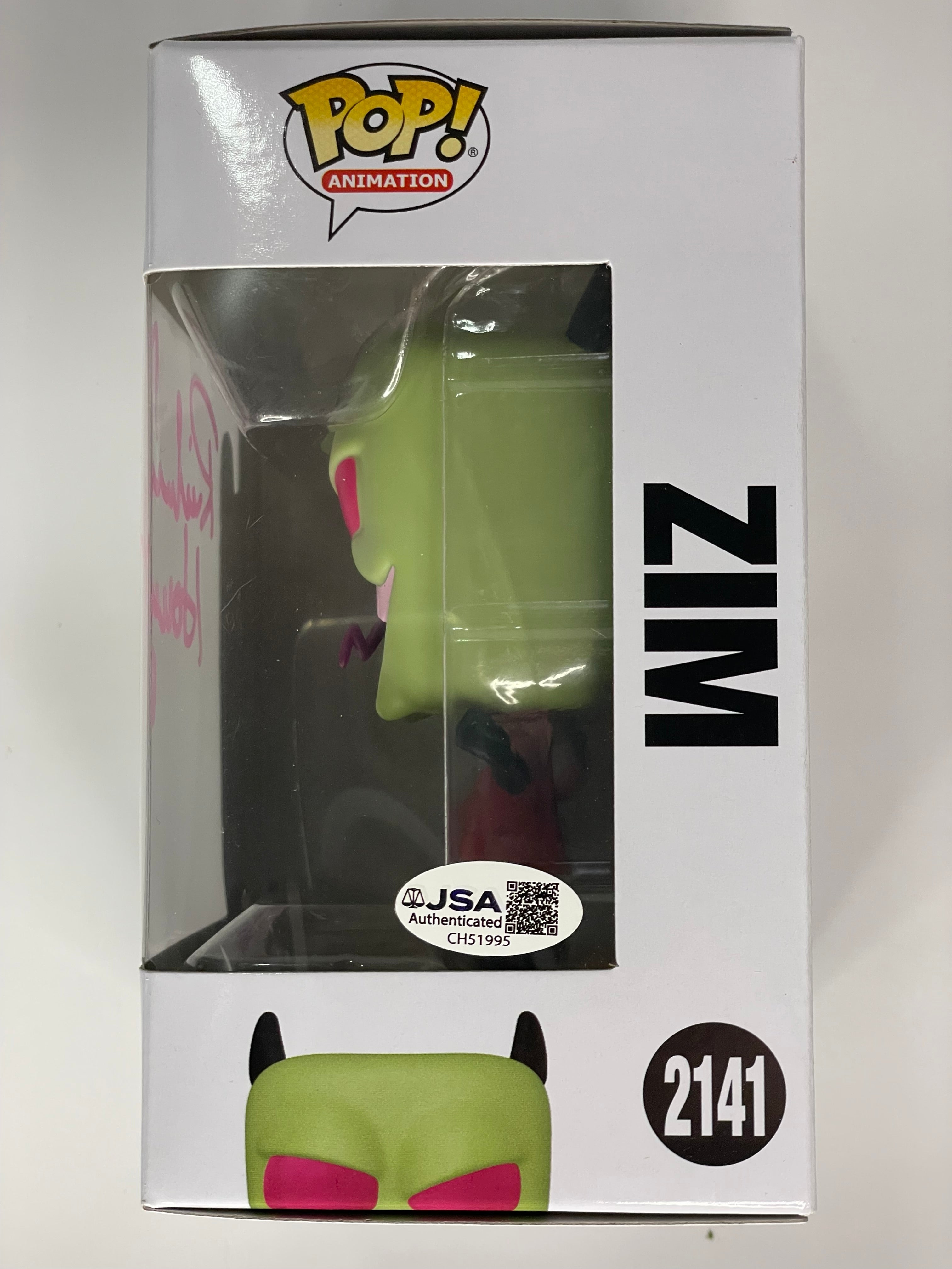 Funko Pop! Invader Zim Signed Richard Horvitz Rare – Far Out Comics
