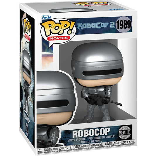 (PRE-ORDER) RoboCop 2 Metallic Funko Pop! Vinyl Figure #1989 (Chance at Chase)