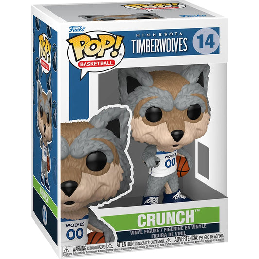 (PRE-ORDER) NBA Mascots Minnesota Timberwolves Crunch Pop! Vinyl Figure
