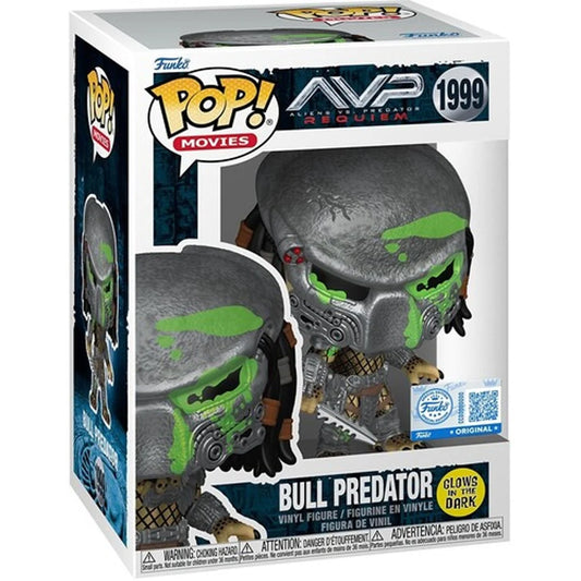 (PRE-ORDER) Aliens vs. Predator Bull Predator Blood Glow In The Dark Funko Pop Figure - AE Exclusive