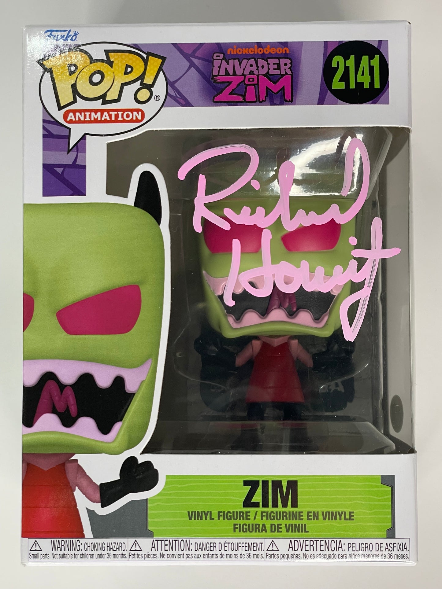Funko Pop! Invader Zim Signed