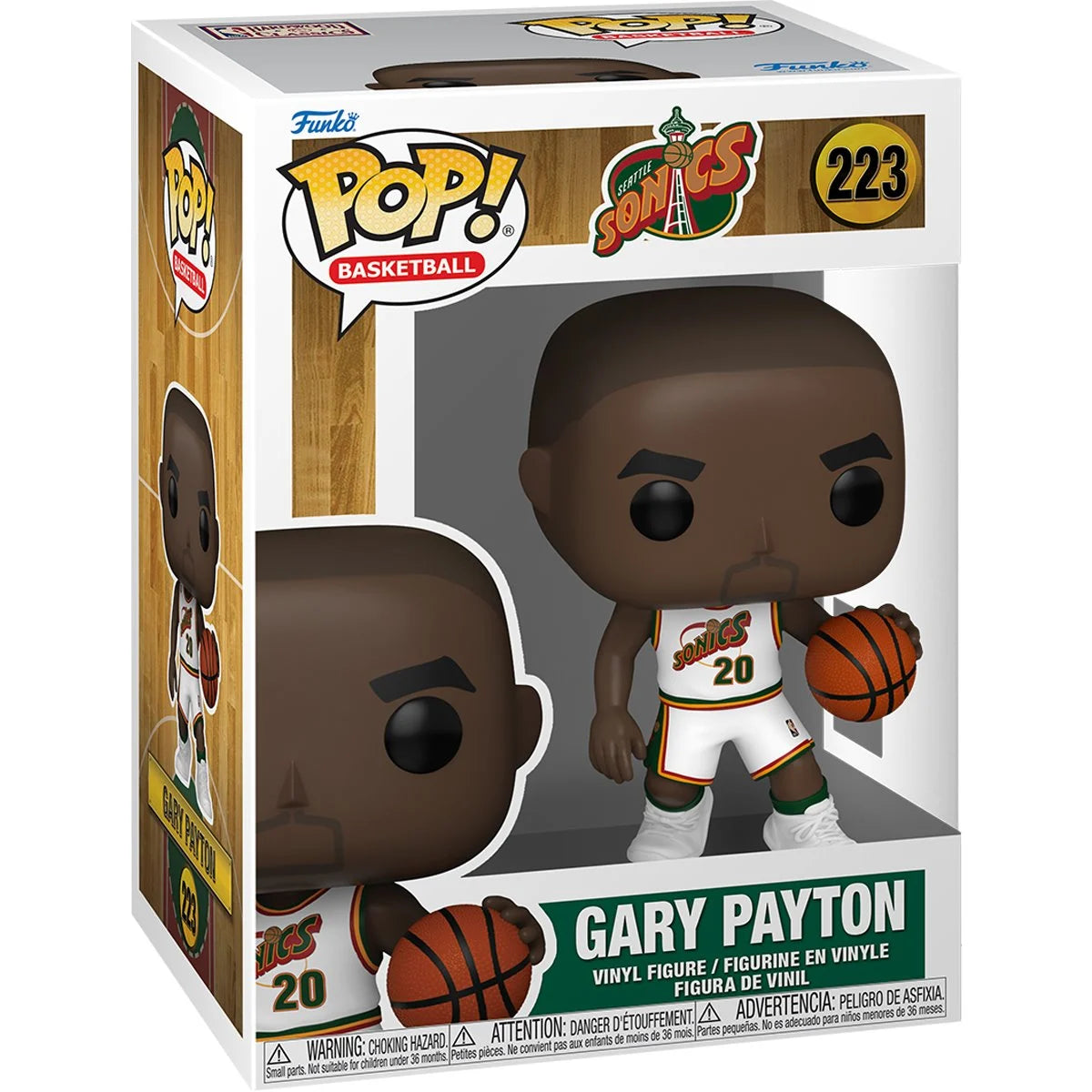 (PRE-ORDER) NBA Seattle Sonics Gary Payton Funko Pop! Vinyl Figure #223
