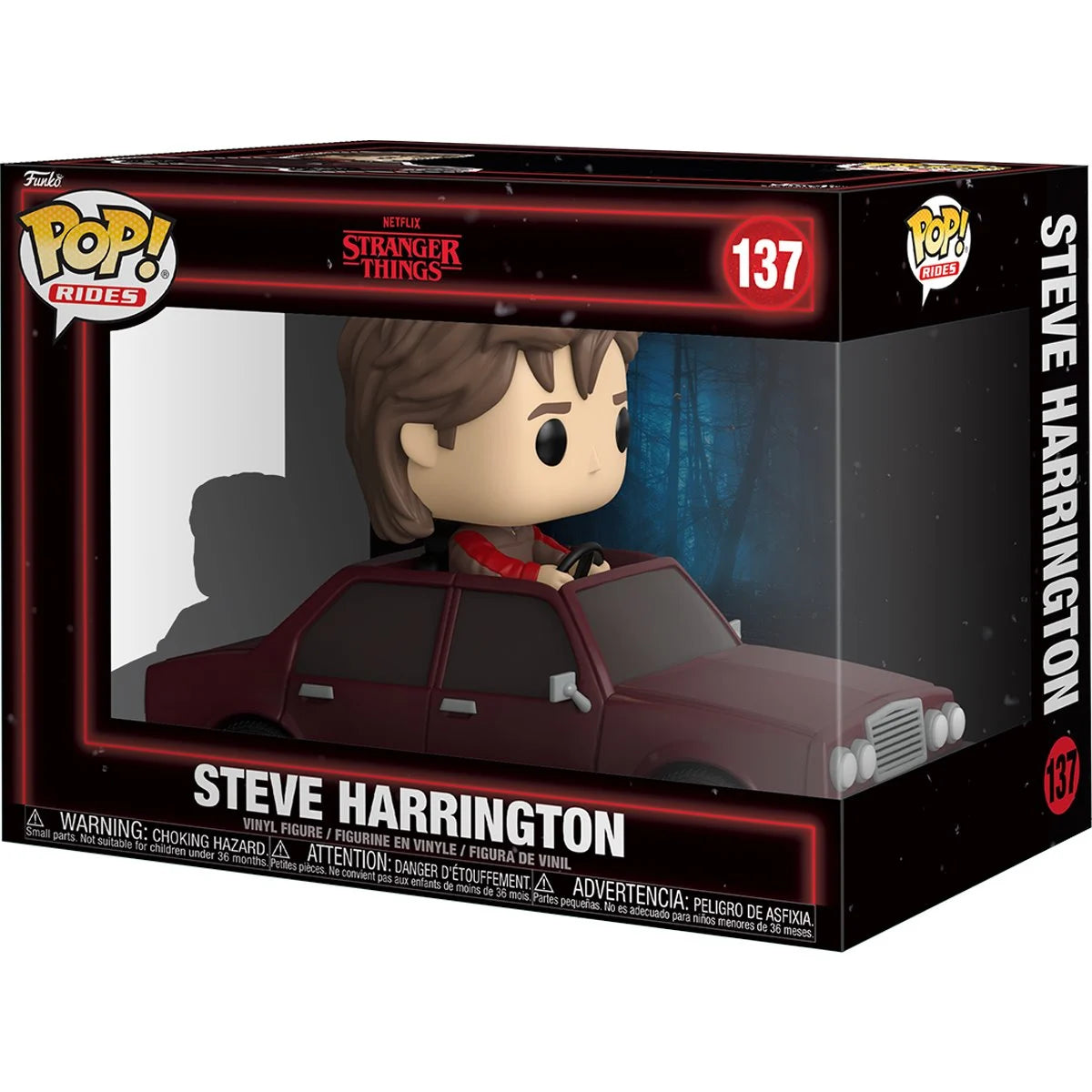(PRE-ORDER) Stranger Things Season 5 Steve Harrington in Car Pop! Ride