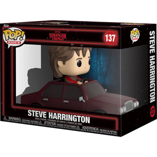 (PRE-ORDER) Stranger Things Season 5 Steve Harrington in Car Pop! Ride