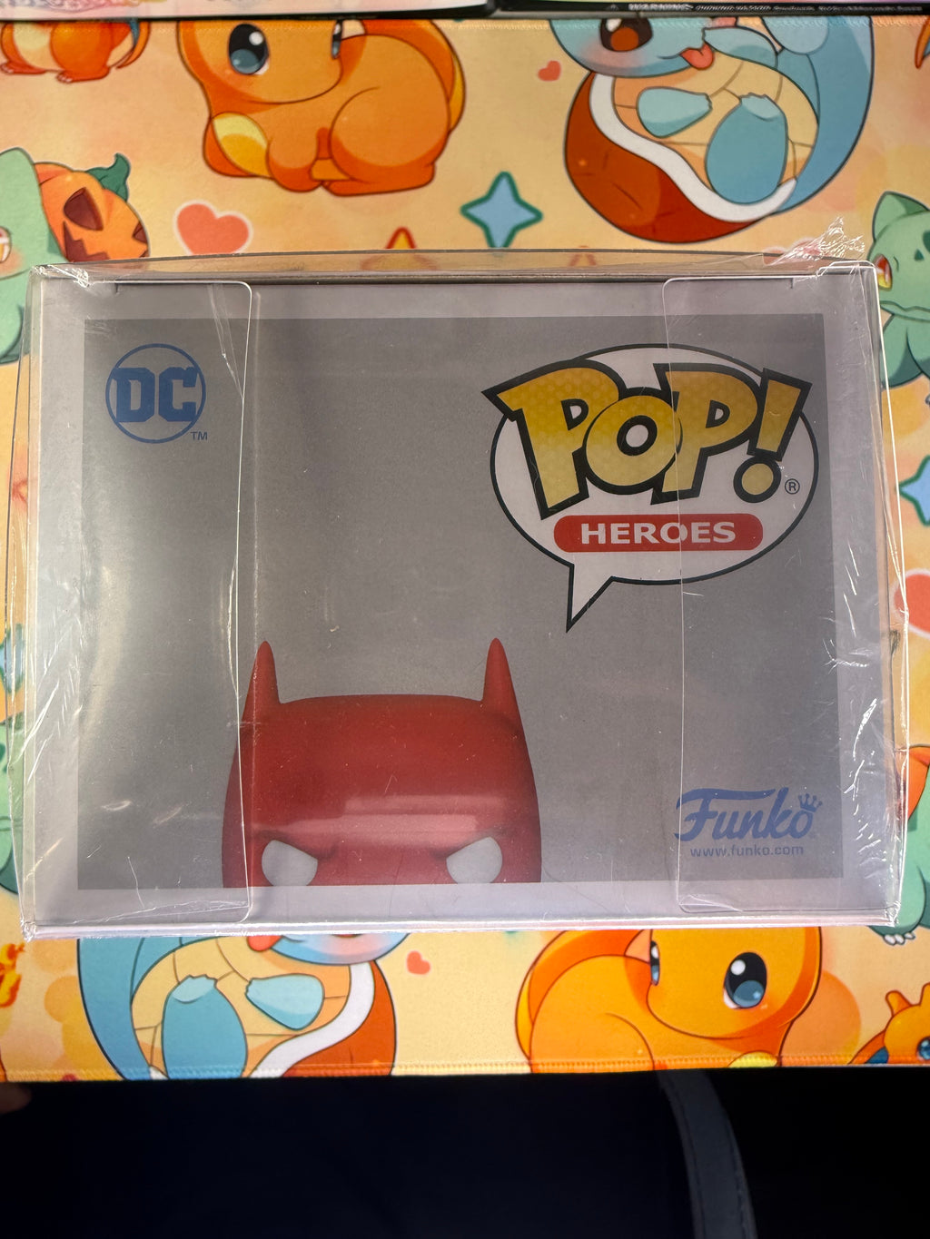 BATMAN/SUPERMAN FUSION 2024 SDCC EXCLUSIVE SHARED STICKER FUNKO POP FIGURE OFFICIAL CON STICKER - SIGNED BY DAN MORA IN GREEN
