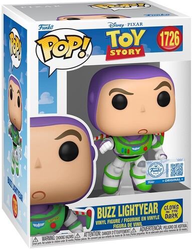 (PRE-ORDER) Funko POP! Disney: Toy Story - Buzz Lightyear (Glow-in-the-Dark) (AE Exclusive)