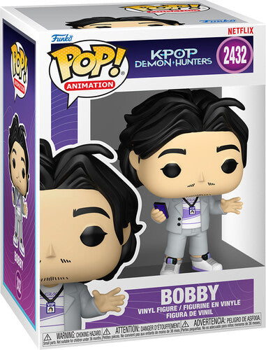 (PRE-ORDER) Funko POP! Anime: K-pop Demon Hunter - Bobby