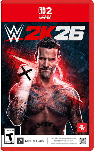 (PRE-ORDER) WWE 2K26 Nintendo Switch 2 (Game-Key Card)
